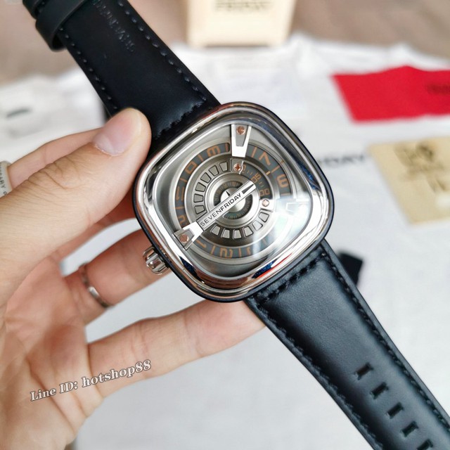 七个星期五时尚男士手表 sevenFriday自动机械男士腕表 gjs1195